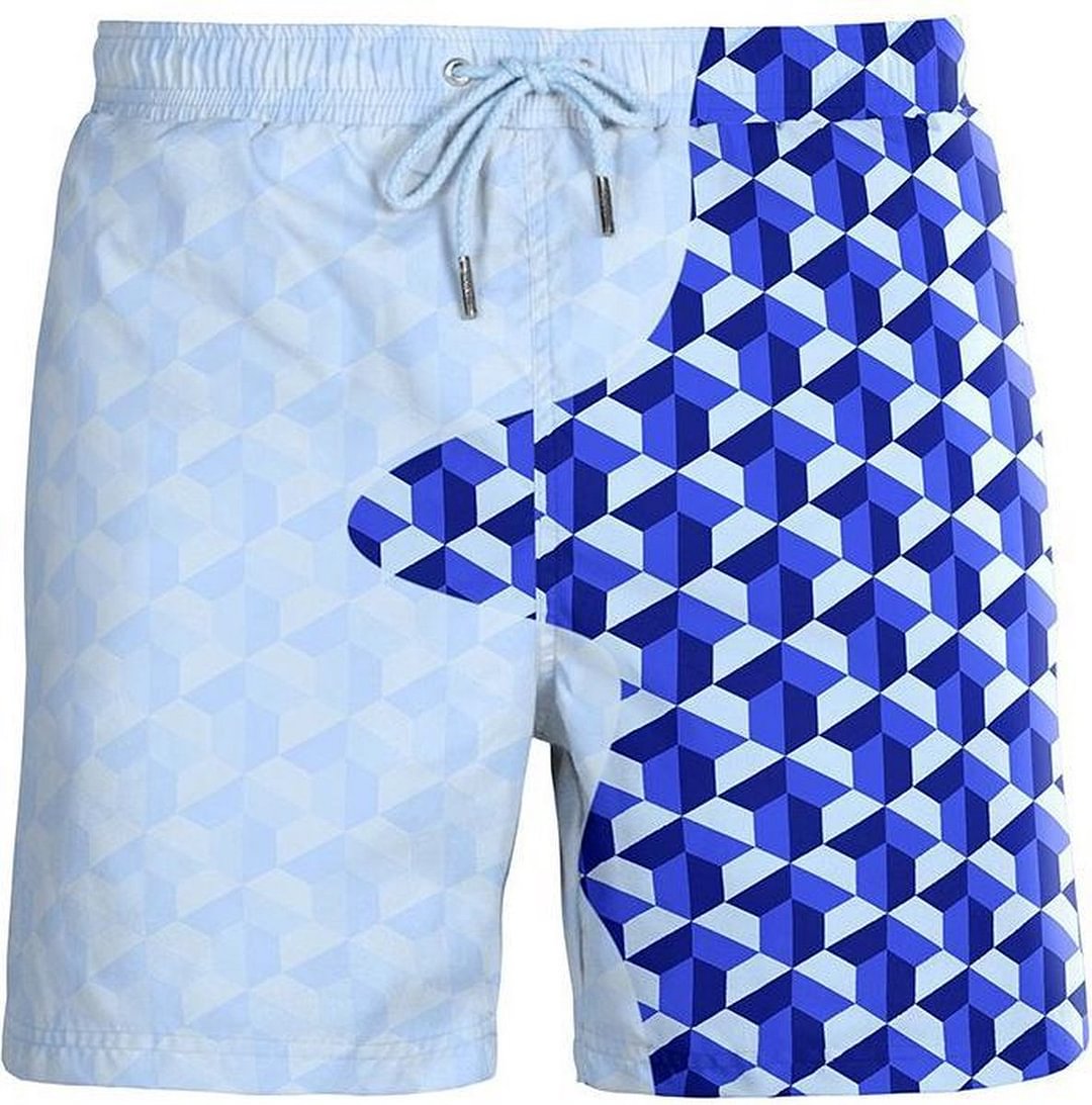 Men's Color Changing Swim Trunks