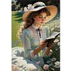 (Multi-Style) Rose Woman-11CT Stamped Cross Stitch 40*55/40*60cm