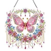 Diamond Painting Acrylic Streamer Butterfly Pendant for Wall Window