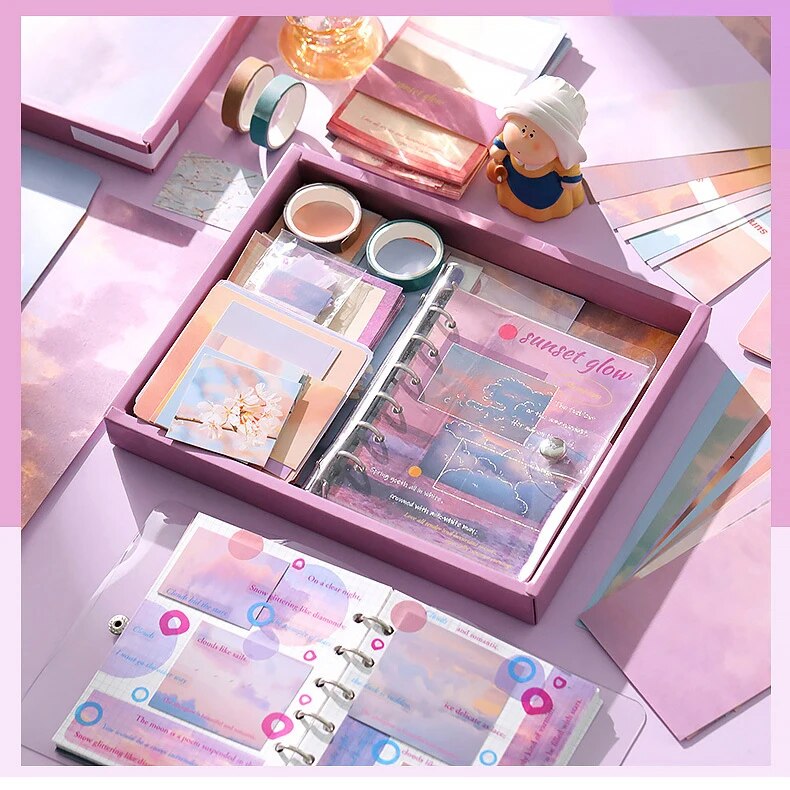 저널세이 컨빈스드 시리즈 문학 조경 루즈리프 북 선물 세트 155개 세트