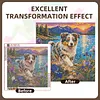 Diamond Painting -5D Full Round Drill Australian Shepherd Puppy(40x40cm)