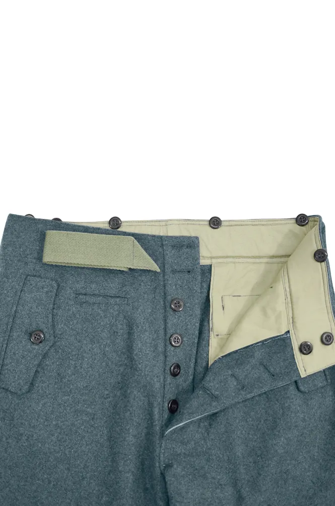   Wehrmacht German Assault Gunner Italian Field Wool Trousers German-Uniform