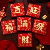 6PCS Creative CNY Red Packet Envelope