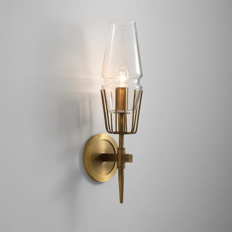 Arrow Wall Sconce in Brass JOSENART Josenart