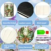 Schmetterling Blume - 5d DIY Basteln Notizbuch