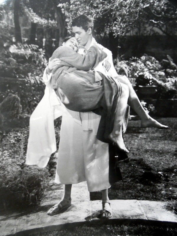 KATHARINE HEPBURN & JAMES STEWART 8x10 Publicity Photo Poster painting Philadelphia STORY ak986