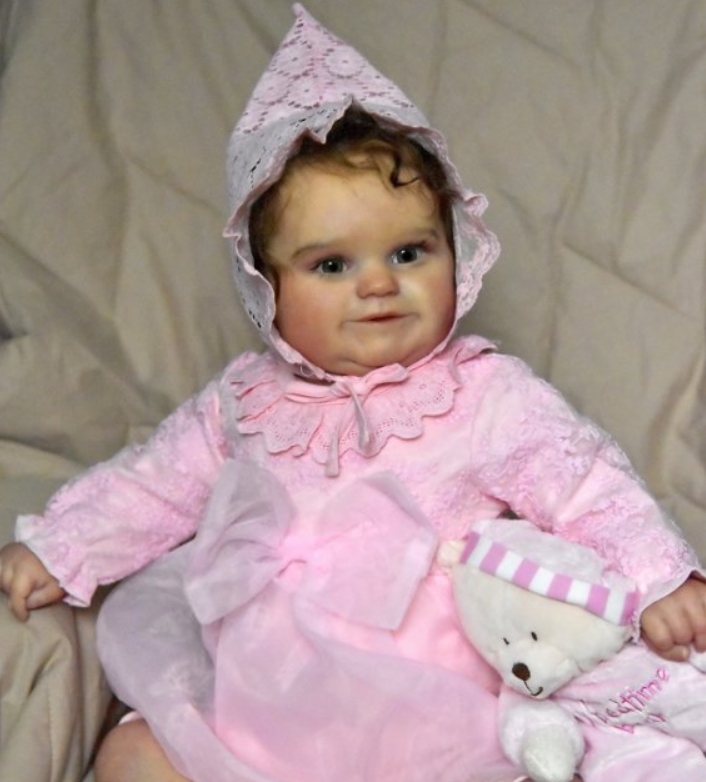  22"  Kingston Realistisch Reborn Baby Mädchen ( mit Stimm- und Herzmodul) - RSDP-Rebornbabypuppen-Rebornbabypuppen.de®