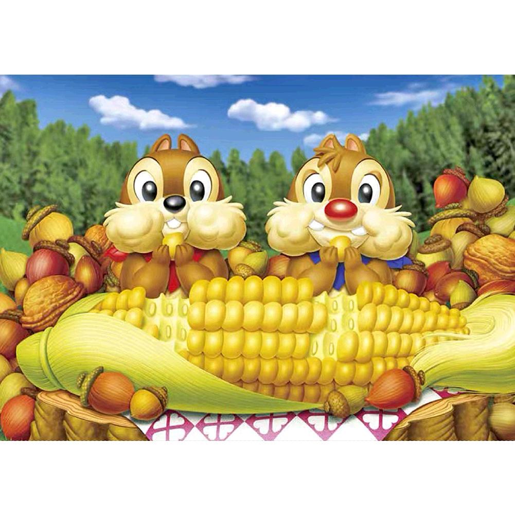 

Corn Rabbit-Round Drill Diamond Painting-40*30CM, 501 Original