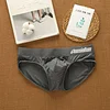 Men's Elastic Low Waist U Bulge Pouch Briefs