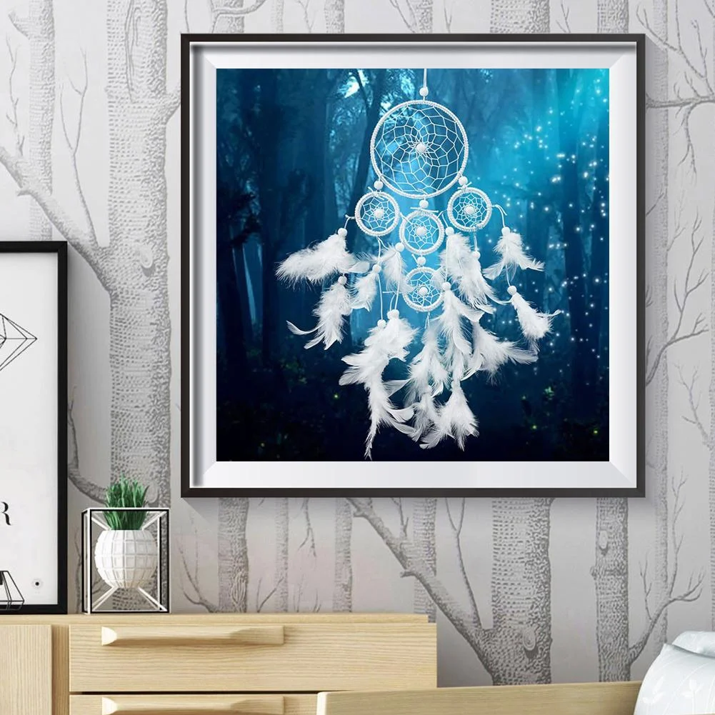 Diamond Painting - Full Round Drill - Dreamcatcher(30*30cm)