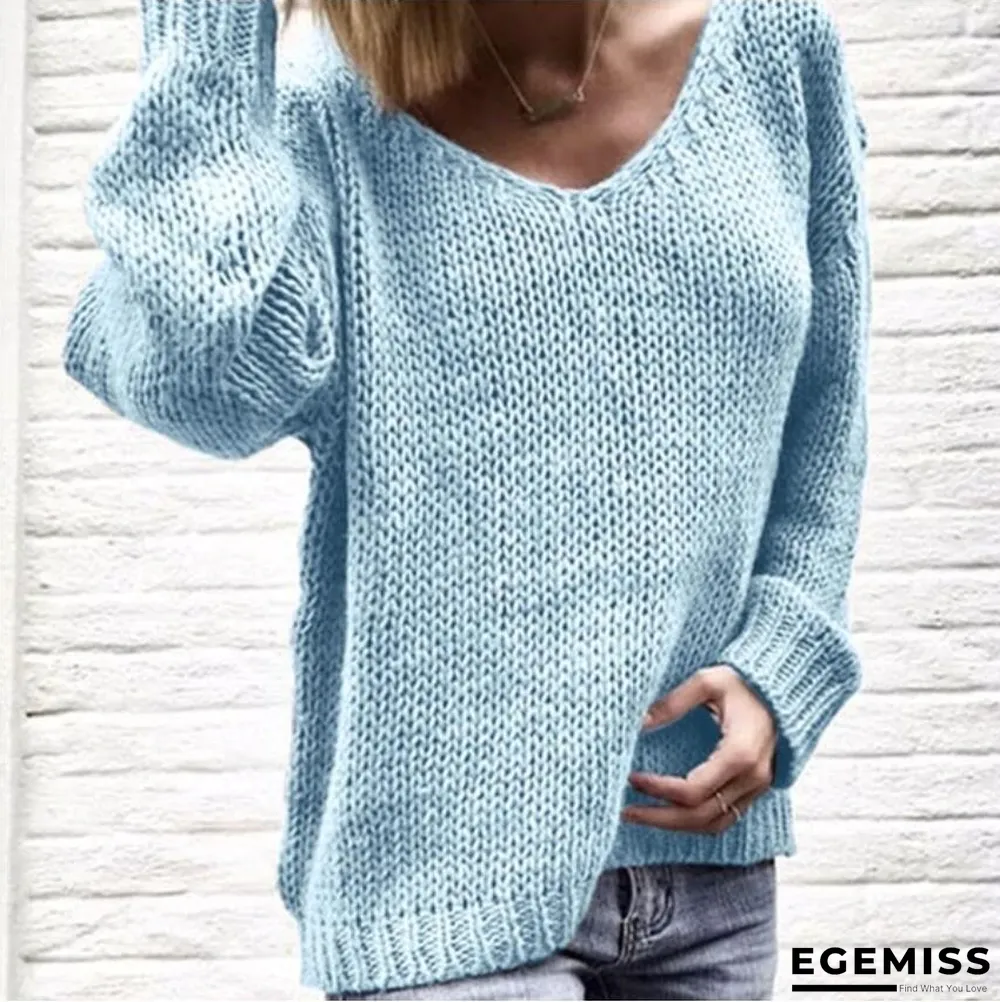 Autumn Winter Women's Knitted Top | EGEMISS