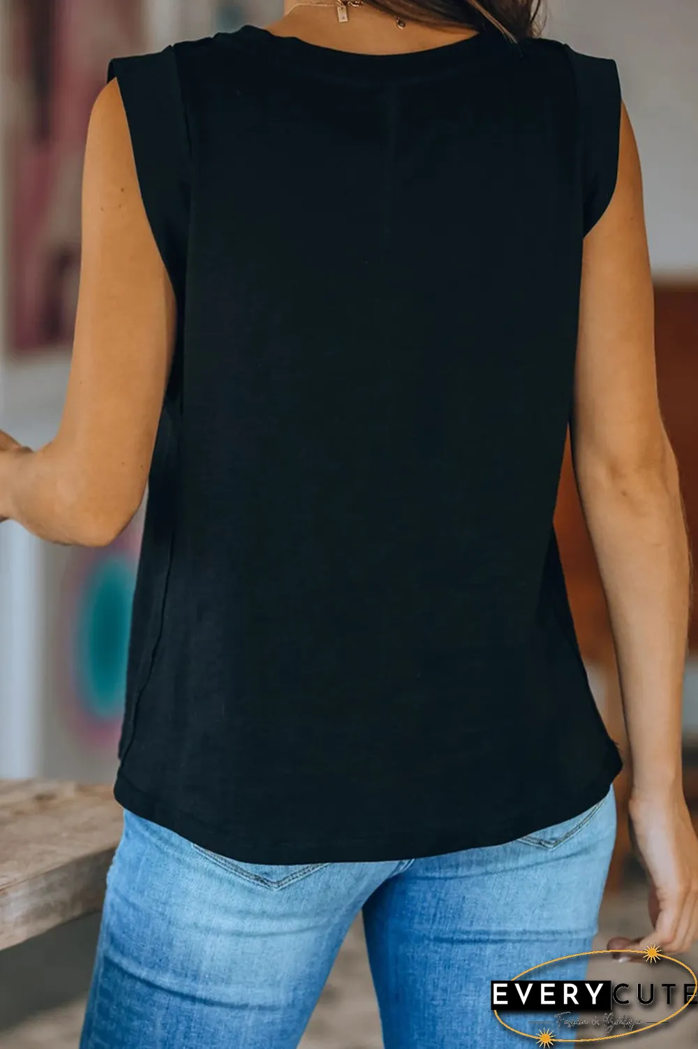 Casual Solid Basic O Neck T-Shirts(4 Colors)