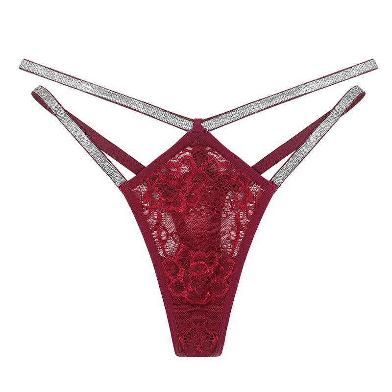 Lovingerie - Sexy Women's Low Rise Sliver Strap Underwear Thong