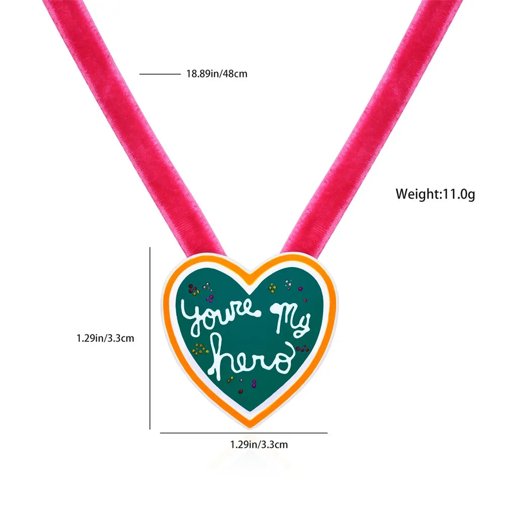 Wreck-it Ralph You're My Hero Vanellope Necklace