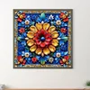 Diamond Painting -DIY Full Round Drill Stained Glass Flower(40*40 CM)
