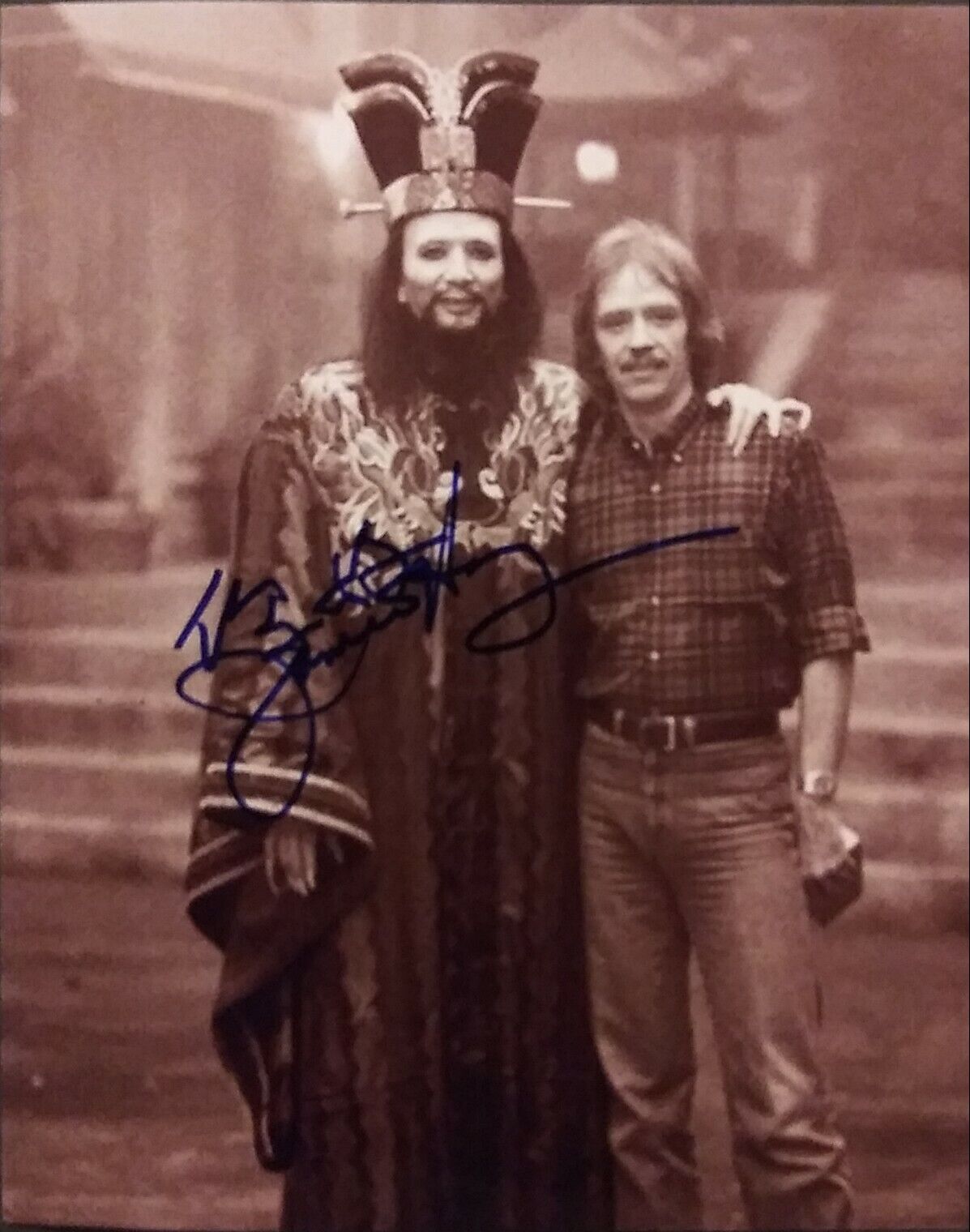 James Hong Big Trouble in Little China signed 8x10