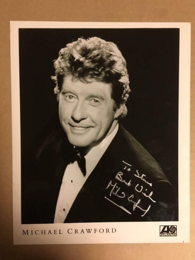 Michael Crawford Boldly Signed 8x10 Handsome Photo Poster painting COA