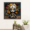 Halloween Horror Doll Glass Painting 30*30CM(Canvas) Full Round Drill Diamond  Painting