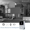 Sonnette vidéo WiFi intelligente sans fil