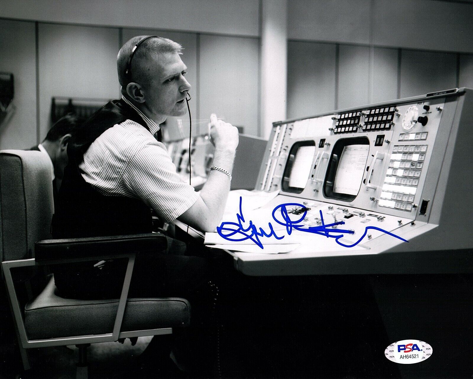 EUGENE KRANZ Signed Autographed 8X10 Photo Poster painting NASA, APOLLO 13, PSA/DNA #AH64521