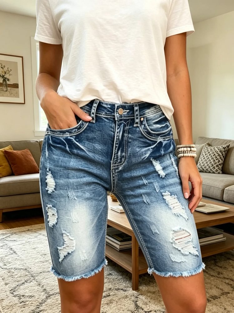 Women's Denim Shorts