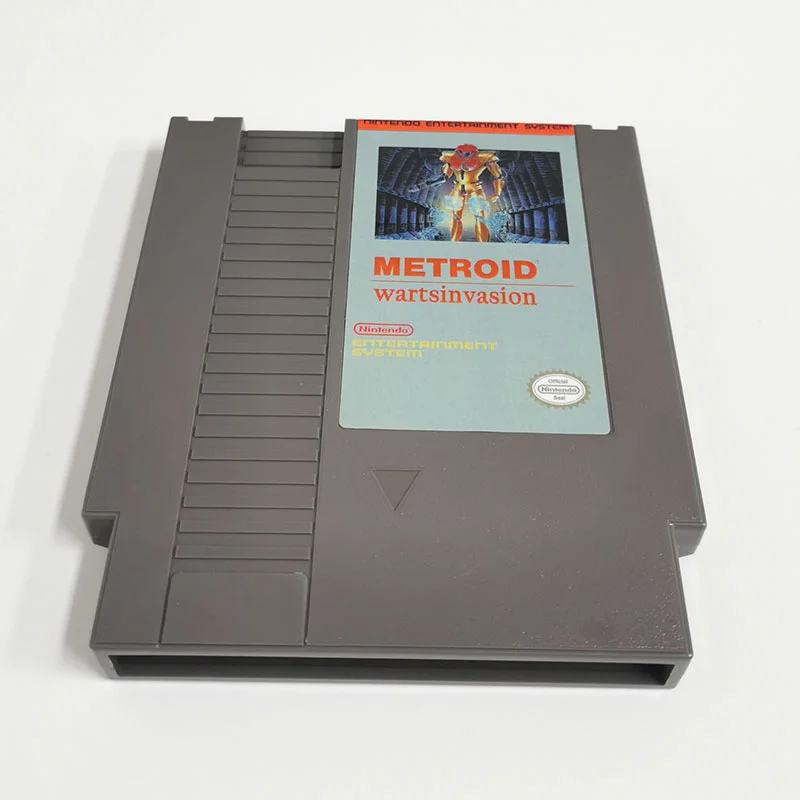 Metroid Wart's Invasion For Nintendo NES - 8 Bit Game Cartridge
