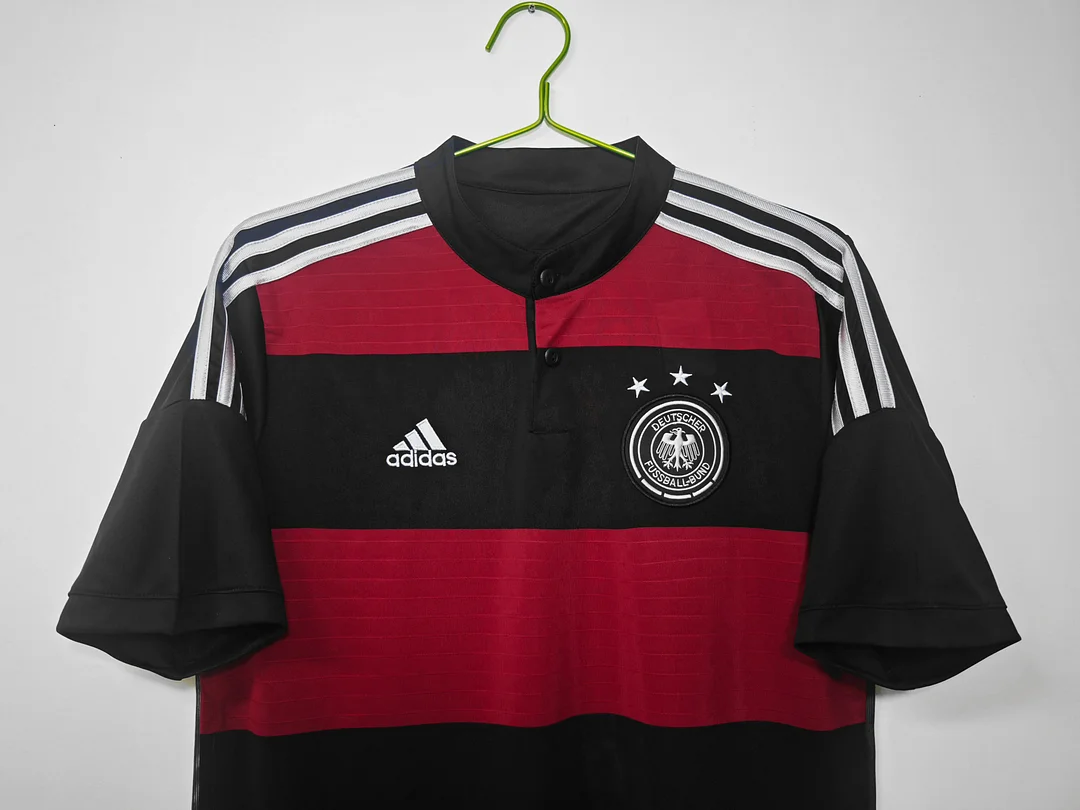 Retro 2014 Germany Away Football T-Shirt Thai Quality