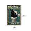 Black Cat - Metal Tin Signs(8*12Inch) - Animal