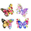 4pcs DIY Butterfly Diamond Painting Stickers