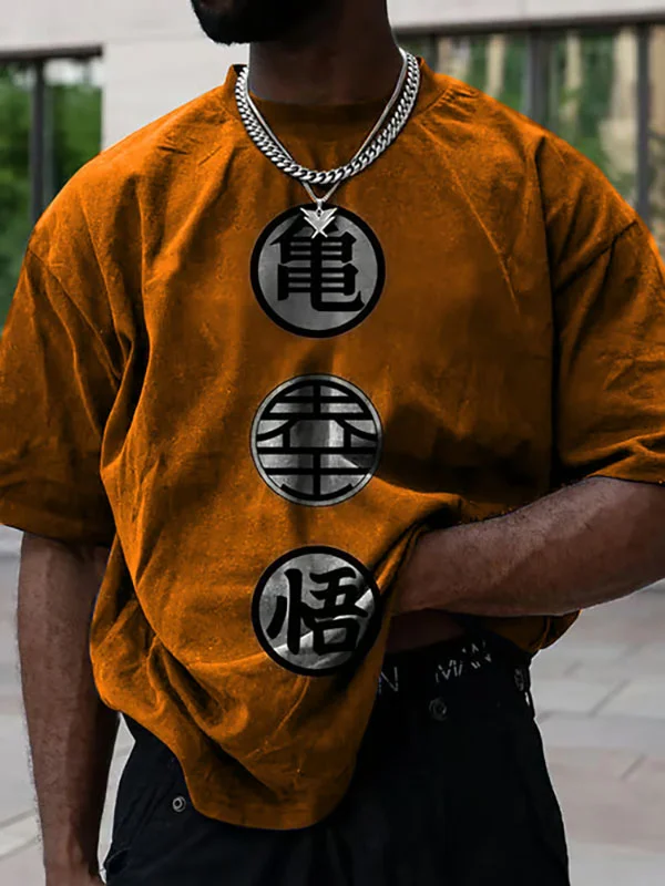 Men's Casual Dragon Ball T-shirt