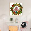(Multi-Style) Christmas Wreath-11CT Counted Cross Stitch 40*40cm