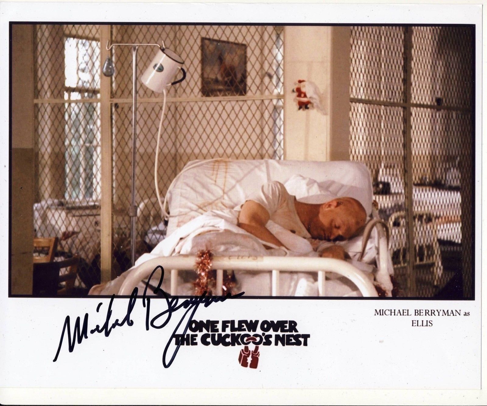 Michael Berryman Autograph One Flew Over Cuckoo Signed 8x10 Photo Poster painting AFTAL [6521]