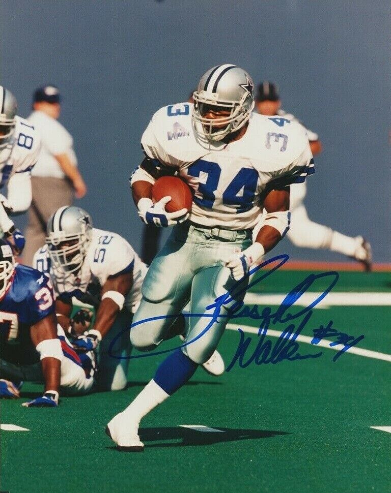 Herschel Walker Autographed Signed 8x10 Photo Poster painting ( HOF Cowboys ) REPRINT