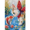 Cat Fish-11CT Stamped Cross Stitch 50*70cm/19.69*27.56in (Big Size) tapestrymarket