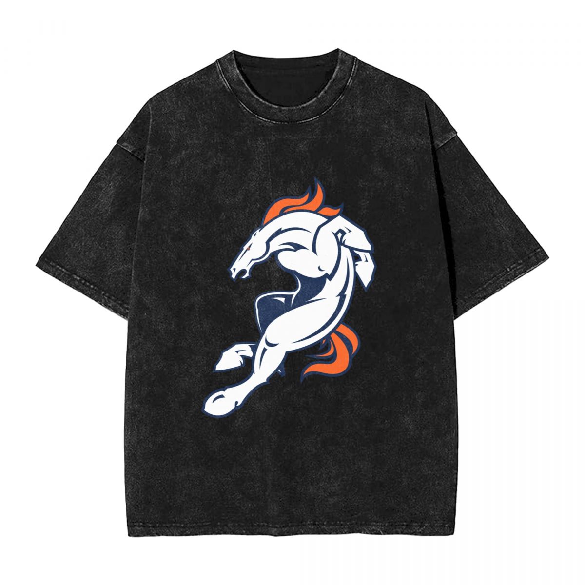 Denver Broncos Men's Vintage Oversized T-Shirts