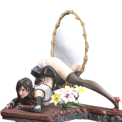 【Pre-order】1/4 Scale Jack-O Tifa Lockheart with Magic Mirror - (FF7) Final Fantasy VII Resin Statue - QK Studio 