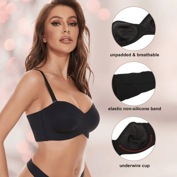 ⏰HOT SALE⏰Non-Slip Multi-Way Strapless Bra