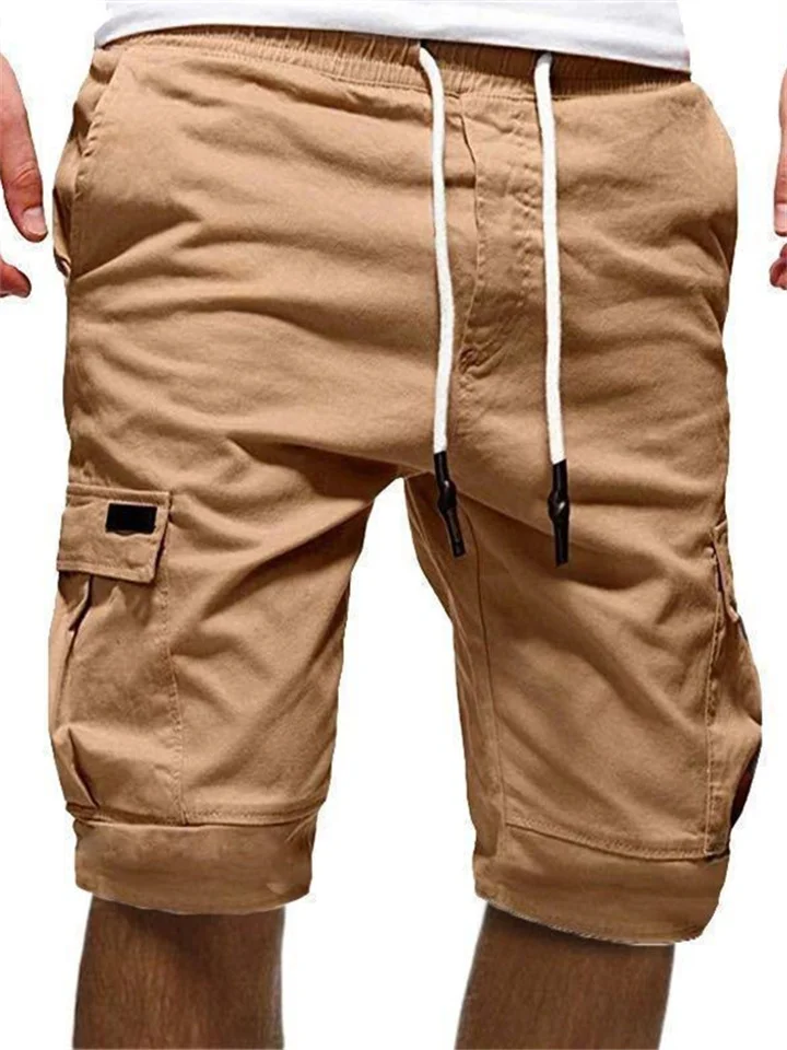 Hot Fashion Five Cotton Pants Casual Pants Sports Summer Men's Shorts Work Pants Multi-pocket Pants-JRSEE