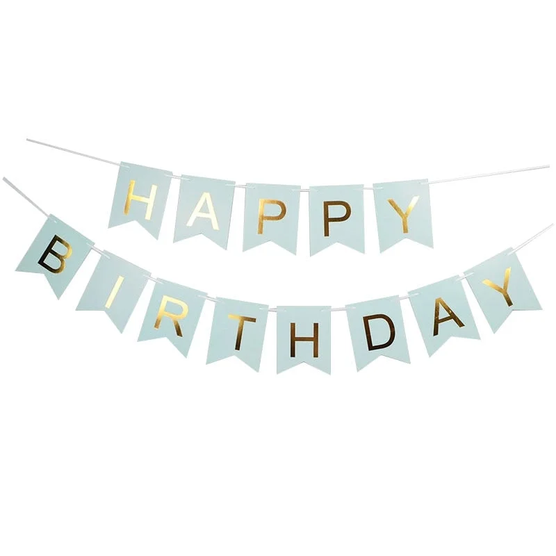 First Birthday Baby Boy Girl Party 1st Birthday Party Decoration Banner Balloons 1 One Year Old Party Baby Shower Decor Supplies