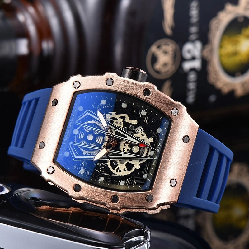 Business Minimalist Geometric Quartz Men’s Watches