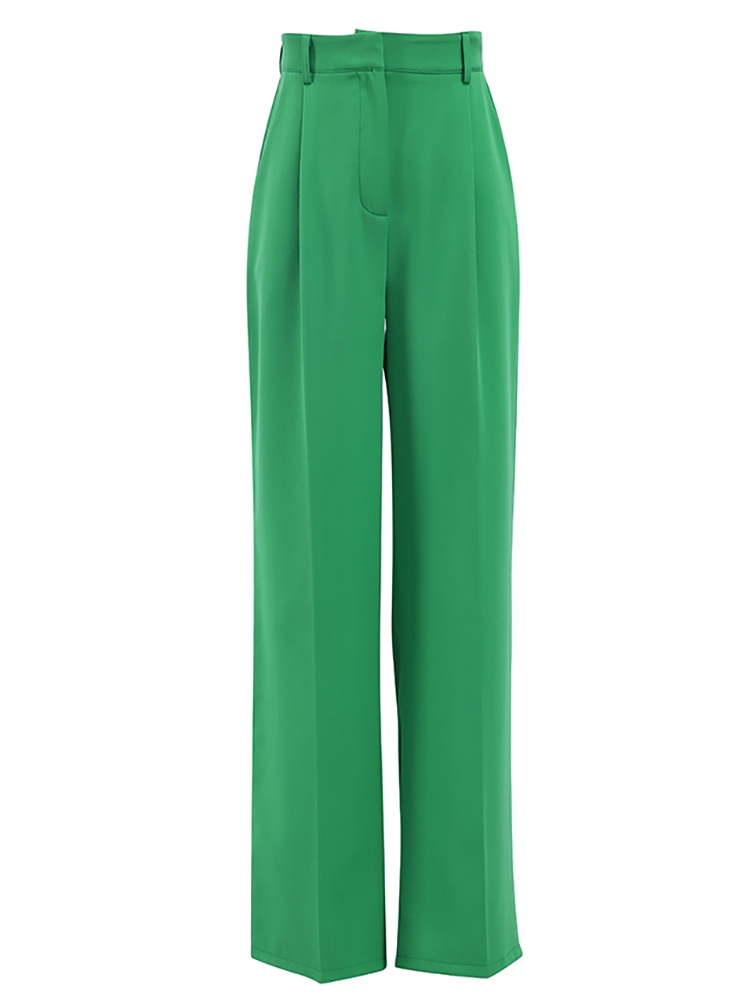 Elegant Wide Leg Pants High Waist Fashion Lady ​Pants