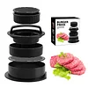 3-in-1 Burger Extrusion Molding Machine Meat Press Tool-Hot Sale 49% OFF -