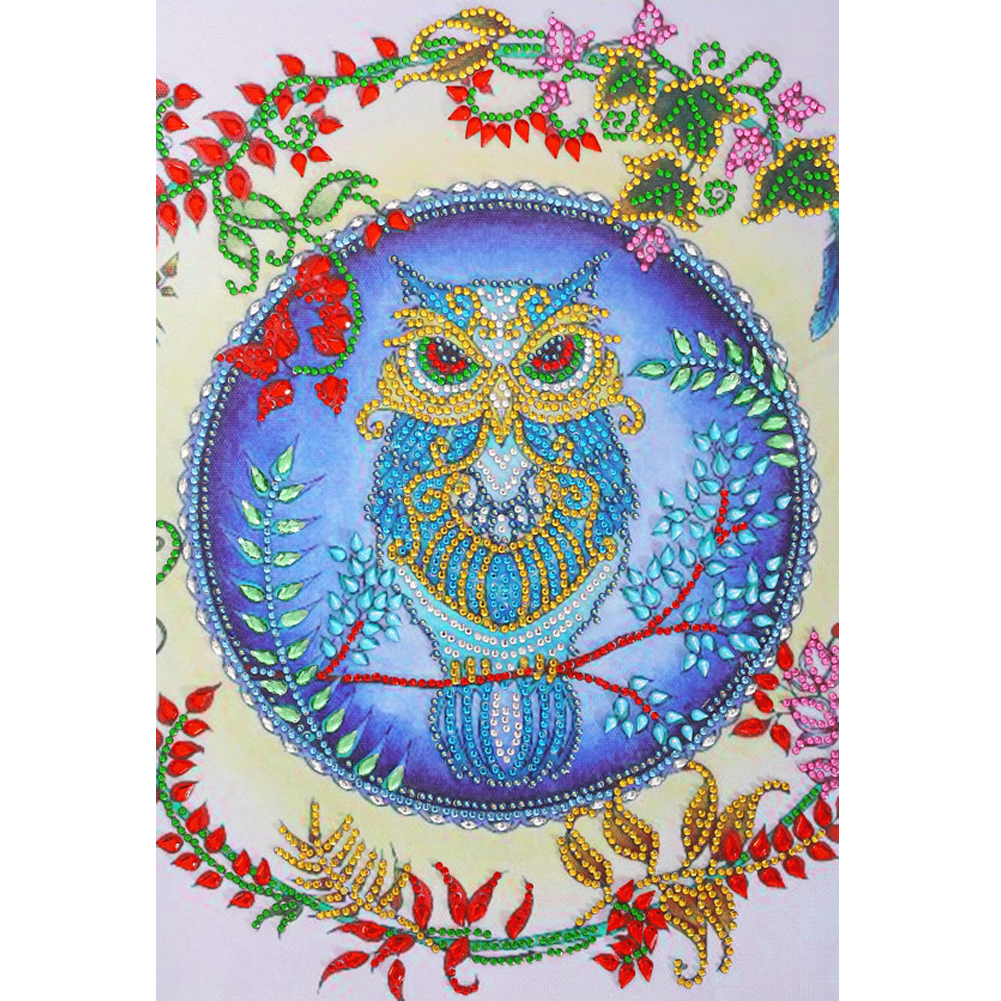 

Owl - Special Shaped Diamond Painting - 30*40CM, 501 Original