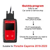 WOYO PL013 for Porsche Cayenne 2018 to 2023 Lithium to AGM Battery Programmer Home Edition