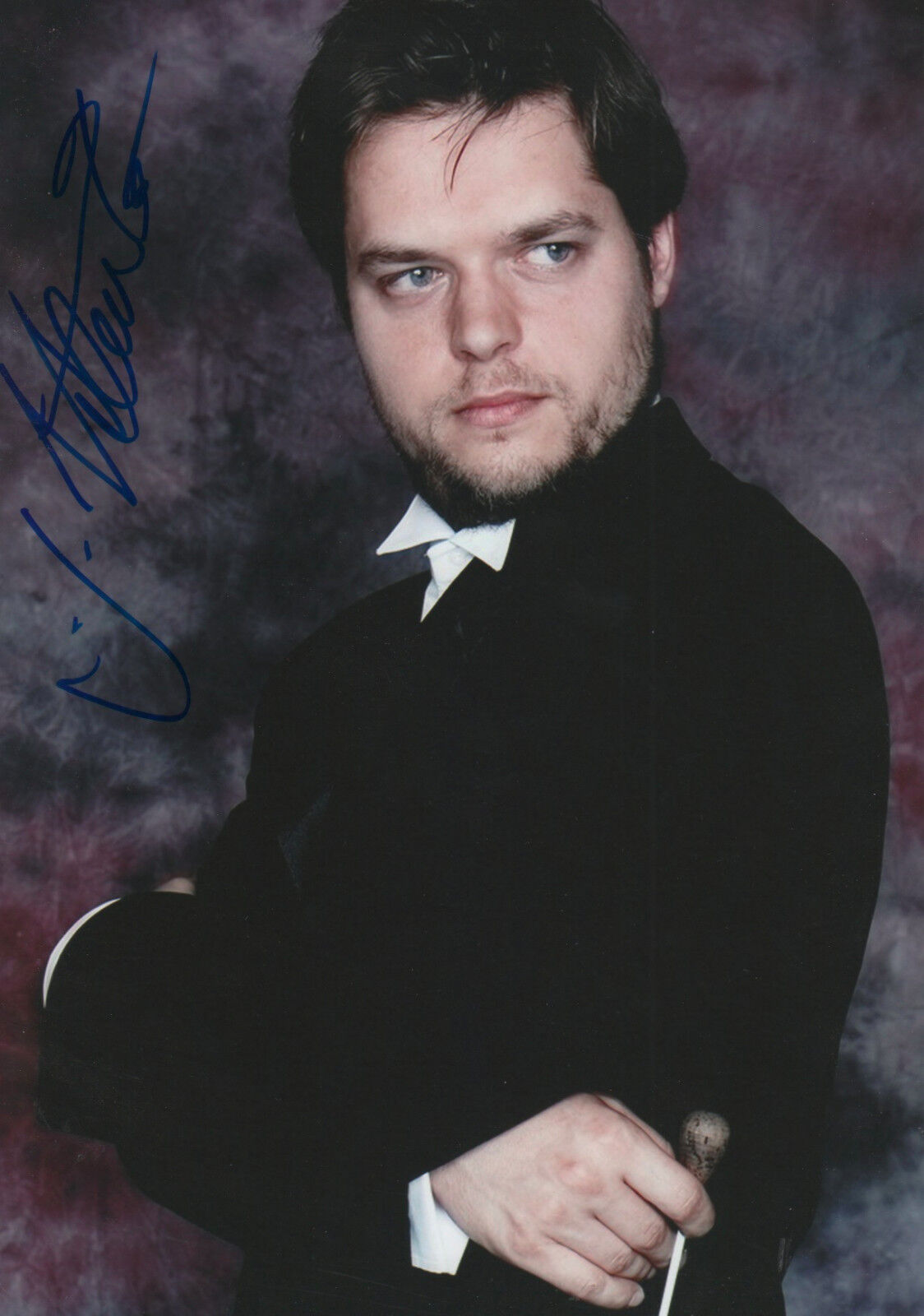 Juraj Valcuha Conductor signed 8x12 inch Photo Poster painting autograph