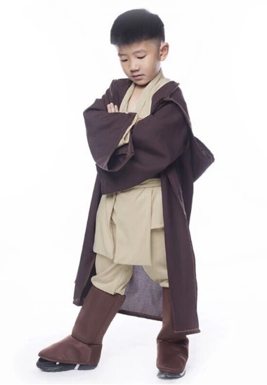 Star Wars Obi Wan Kenobi Jedi Child Halloween Cosplay Costume