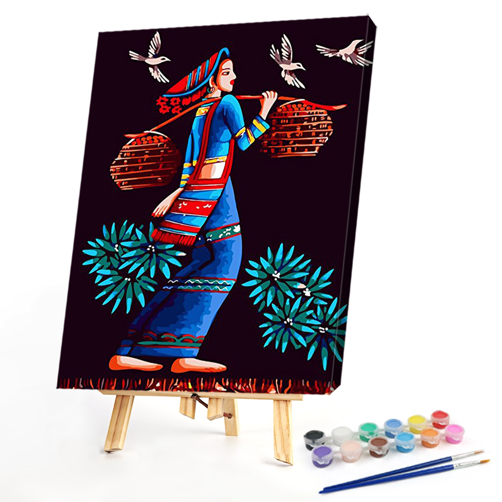 

40*50CM - Paint By Numbers - Halloween Tree, 501 Original