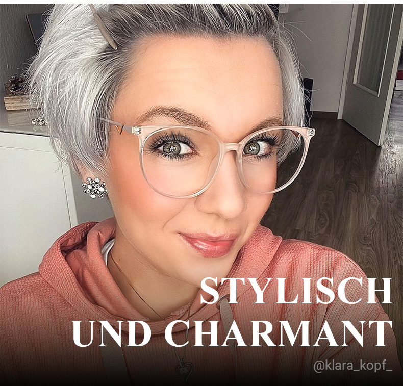 Babbage Hellbraun Rund Brille