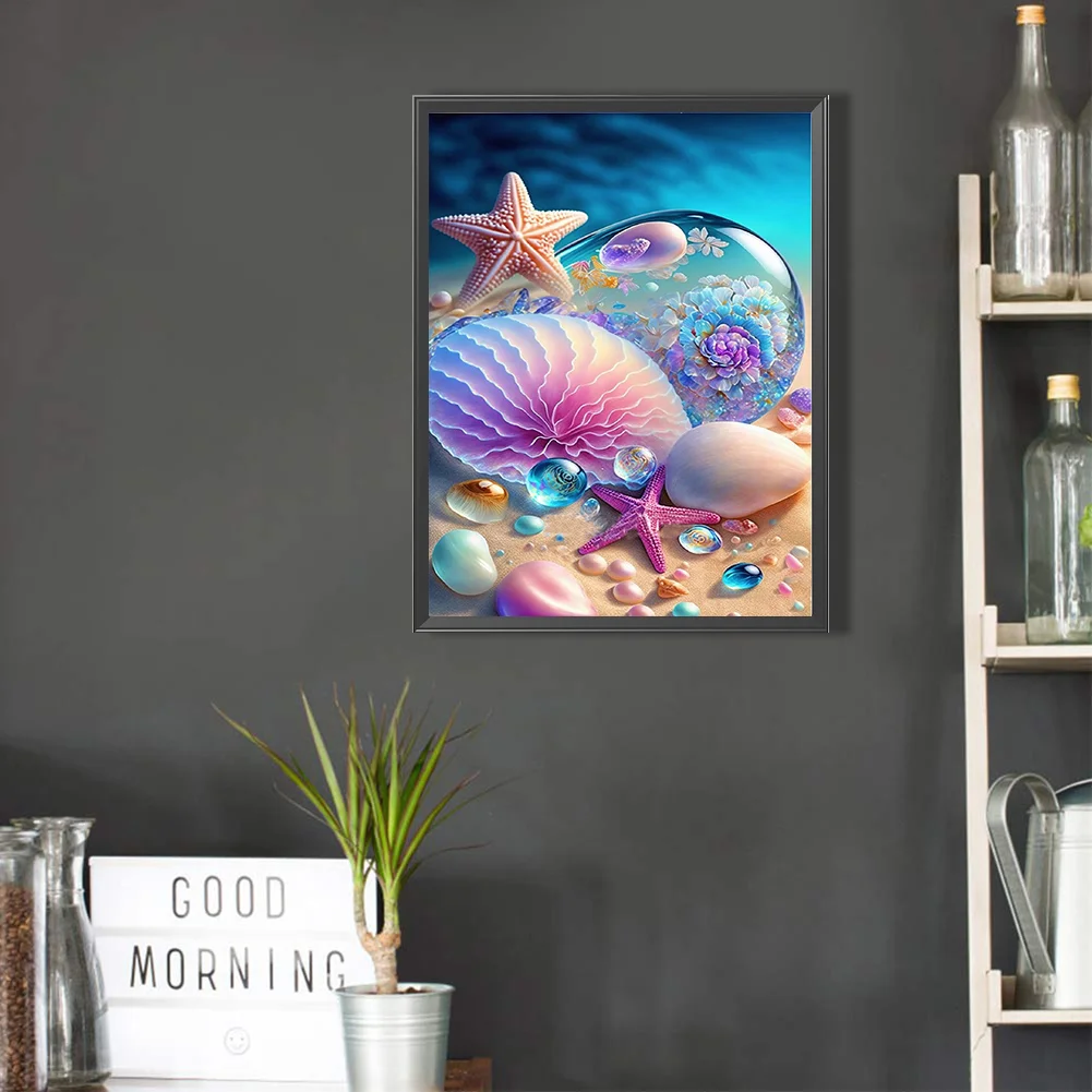 Diamond Painting - Full Round Drill - Beach(30*40cm)