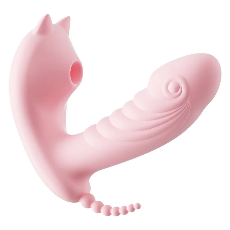 3 In 1 Clitoris Sucking Dildo Vibrator Panties Vagina Stimulator Rosetoy Official